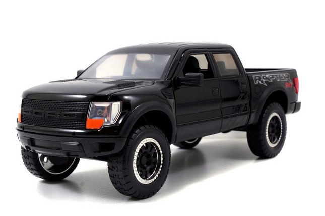 Ford Raptor F-150 SVT - Glossy Black (DUB City) 1/24